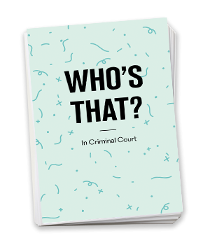 Who's That? In Criminal Court Cover